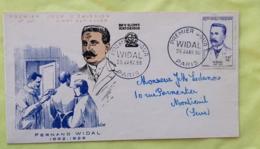 FRANCE Medecine, Fernand WIDAL. Yvert N° 1143, FDC, Enveloppe 1 Er Jour 1958 - Medicina