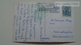 D167256  Austria  Schloß Leopoldstein -  Eisenerz Steiermark Werbestempel  Besuchet Erzbergstadt - PU 1967 - Eisenerz