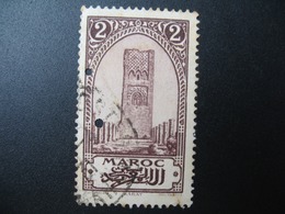 Perforé Perfin Maroc , Perforation :  Sigle  ..  ( 2 Point )    à Voir - Altri & Non Classificati