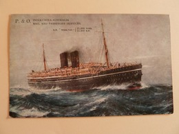 BATEAU SS "MOOLAN" INDIA CHINA AUSTRALIA - Cargos