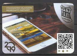 Hungary, Smartphone, City Taxi Ad, 2019. - Formato Piccolo : 2001-...