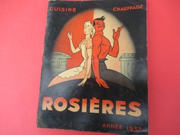 Catalogue-Tarif/ Fonderie/ Chauffage-Cuisine/ Société Anonyme Des Usines  De ROSIERES/Bourges/ 1937  CAT256 - Altri & Non Classificati