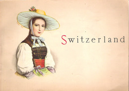 Schweiz SUISSE Switzerland By An Englishman Superbe Plaquette Port-folio 1937 Swiss Federal Railways - Europe