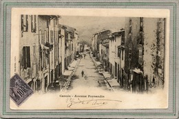 CPA - CARCES (83) - Aspect De L'avenue Ferrandin En 1900 - Carces