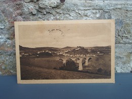 EIFEL Daun Mit Viadukt. Poste Aux Armées 1924 A.I.L.E 0.896 - Daun