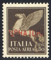 1941 POSTA AEREA NUOVO** SPLENDIDO CON LEGGERO DECALCO - MNH LUXUS - Montenegro