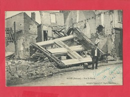 CPA -  Roye  -(Somme) - Rue St Pierre - Roye