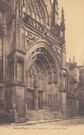 Cp , 27 , GISORS , La Cathédrale, Le Portail Sud - Gisors