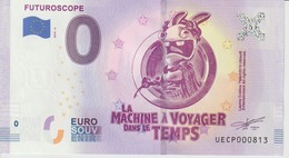 Billet Touristique 0 Euro Souvenir France 86 Futuroscope 2019-4 N°UECP000813 - Pruebas Privadas