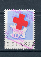 CROIX ROUGE FRANCE 1966 Obli. - Rotes Kreuz