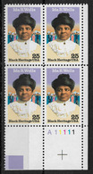 US 1990, Ida B. Wells, Black Heritage, 25c Scott # 2442, Plate Block VF MNH**OG - Numero Di Lastre
