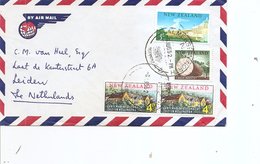 Nouvelle -Zélande ( Lettre Par Avion De 1965 De Palmerston North Vers Les Pays-Bas à Voir) - Storia Postale