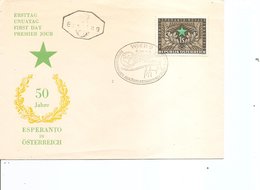 Esperanto ( FDC D'Autriche De 1954 à Voir) - Esperanto