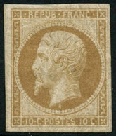 ** N°9e 10c Bistre, Réimp - TB - 1852 Louis-Napoléon