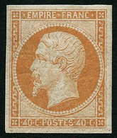 ** N°16 40c Orange - TB. - 1853-1860 Napoléon III