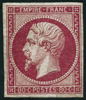 ** N°17B 80c Rose - TB - 1853-1860 Napoleon III