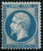 * N°22 20c Bleu - TB. - 1862 Napoléon III
