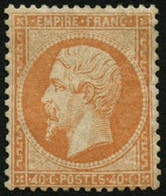 ** N°23 40c Orange, Signé Calves - TB - 1862 Napoleon III