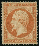 * N°23 40c Orange - TB. - 1862 Napoleon III