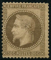 ** N°30a 30c Brun Clair, Signé Brun - TB. - 1863-1870 Napoléon III. Laure