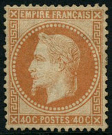 * N°31 40c Orange - TB. - 1863-1870 Napoleon III Gelauwerd