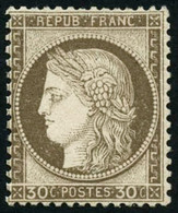 * N°56 30c Brun - TB. - 1871-1875 Cérès