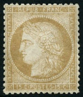 ** N°59 15c Bistre - TB. - 1871-1875 Cérès