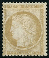 ** N°59 15c Bistre - TB. - 1871-1875 Ceres