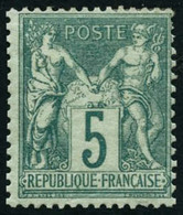 * N°64 5c Vert - TB. - 1876-1878 Sage (Tipo I)