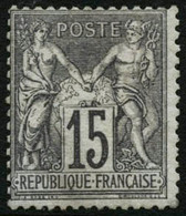 * N°66 15c Gris - TB. - 1876-1878 Sage (Tipo I)