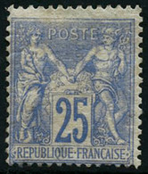 * N°68 25c Outremer, Qualité Standard, Signé Brun - B - 1876-1878 Sage (Type I)