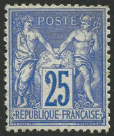 * N°78 25c Outremer, Bon Centrage - TB - 1876-1898 Sage (Type II)