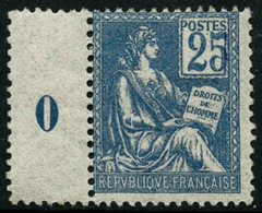 ** N°114 25c Bleu, Mill 0 - TB - Altri & Non Classificati