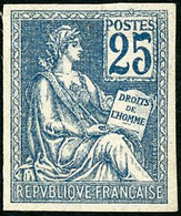 ** N°118a 25c Bleu Non Dentelé - TB - Altri & Non Classificati