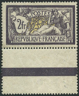 ** N°122b 2F Violet Foncé Et Jaune, Pièce De Luxe - TB - Sonstige & Ohne Zuordnung