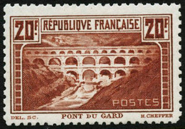 ** N°262B 20F Pont Du Gard, Dent 11  - TB - Sonstige & Ohne Zuordnung