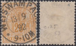 Luxembourg 1892 - Prifix N°53 Oblitération Wetswampack - Dentelé 12 1/2 - RR  (BE) DC3950 - Other & Unclassified