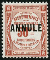 ** N°47-CI1 50c Rouge, Signé Brun - TB. - Lehrkurse