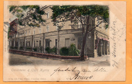 Gruss Aus Frankfurt An Der Oder Conditorei & Cafe Kyritz Germany 1900 Postcard Mailed - Frankfurt A. D. Oder