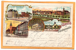 Gruss Aus Furstenwalde Fuerstenwalde Bahnhof Germany 1899 Postcard - Fuerstenwalde