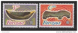 Europa Cept 1989 Faroe Islands 2v ** Mnh (44578J) - 1989