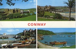 Conway. 4 Vues. - Caernarvonshire