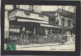 CPA Hauts De Seine 92 Suresnes Commerce Shop Devanture Moto Motor Cycle Vélo Circulé - Suresnes