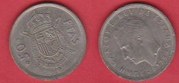 Spanien 50 Pesetas K-N 1975  Schön Nr.42,KM Nr.809 - 50 Pesetas