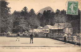 63-LE-MONT-DORE- PLATEAU DU CAPUCIN, LE SKATING - Le Mont Dore