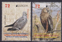 MK 2019-09 EUROPA CEPT, NORD MACEDONIA, 1 X 2v, MNH - 2019