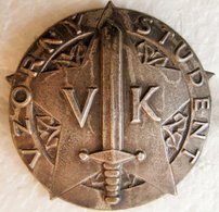 Tchéquie  Médaille Tchèque VZORNY STUDENT VK - Andere & Zonder Classificatie