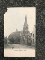 Zonnebeke - Kerk Eglise - Callewaert, Yper 124 - Ingekleurd ( Beschadigd In De Hoek ) - Gelopen 1904 - Zonnebeke