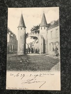 Loo - Lo : Porte De L'Ouest  Animee 1902 - Lo-Reninge