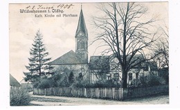 D-9715   WILDESHAUSEN : Kath. Kirche Mit Pfarrhaus - Wildeshausen